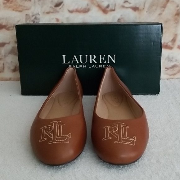 Ralph Lauren Shoes - New Ralph Lauren Jamie Leather Flats